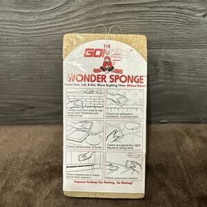 The GONZO Wonder Sponge Waterless Original Sealed Packaging NEW
